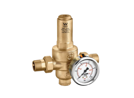 CALEFFI PRES REDUCING VALVE ADJ. 600-1,000KPA 80C PN25 15MM
