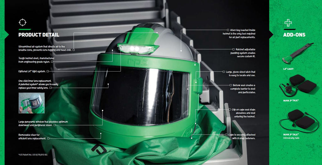 Nova 3 - Helmet C/W Constant Air Control - Image 2