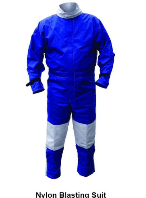 Blast Suit Nylon/Leather - Blast suit 3XL Blue - Image 2